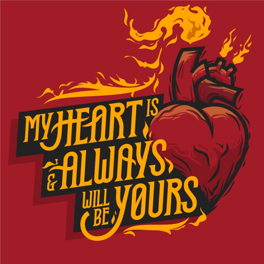 love-heart-fire-corazon-fuego-lettering-ilustracion